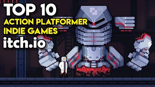 Top 10 ACTION PLATFORMER Indie Games on itch.io you might want to play