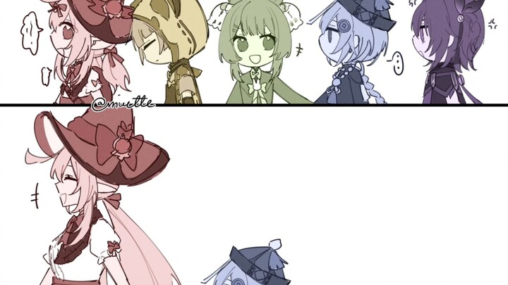 The members of the Little Witch Club