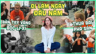 Ngày đi làm đầu năm: Tìm ra bàn tay vàng trong làng bốc lì xì, đen bạc đỏ tình !?!