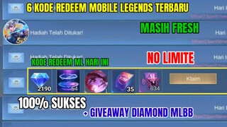 BURUAN KLAIM! 6 KODE REDEEM ML TERBARU KODE REDEEM MOBILE LEGENDS HARI INI UPDATE JANUARI 2024