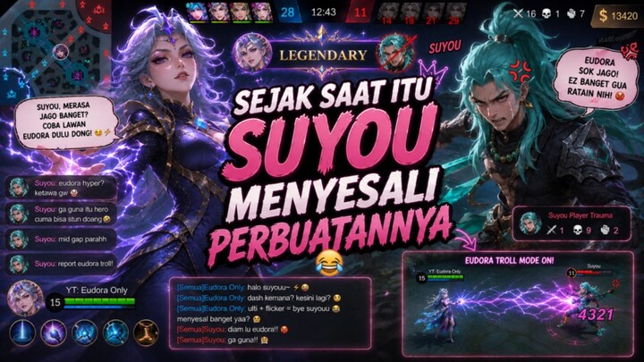Sejak saat itu suyou menyesali perbuatannya 😂😭