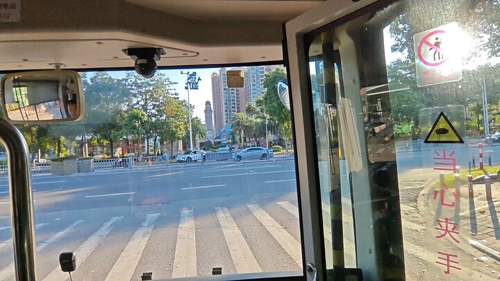 China Guangzhou Bus Conghua 1 West Line Conghua Passenger Station to Pearl 2025.09.22 17:15