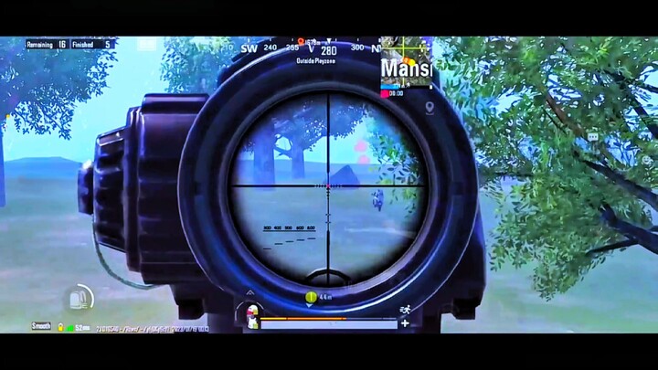 #bgmi sniper 1v4🥶