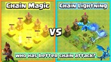 Super Wizard VS Electro Dragon VS Every Defense Formation | Chain Lightning Duel | Clash of Clans