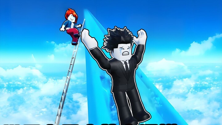 I Rode the Tallest Water Slide in the World! ROBLOX