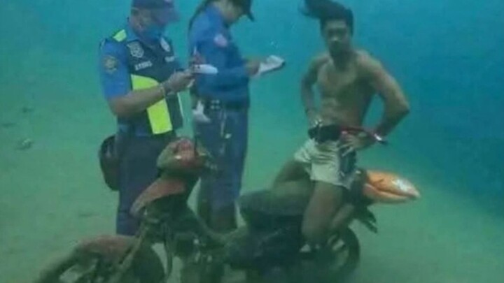 I can’t be a traffic cop—I’d just burst out laughing!
