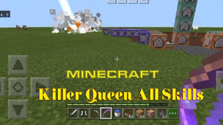 【Gaming】Recreate all skills of Killer Queen on Minecraft