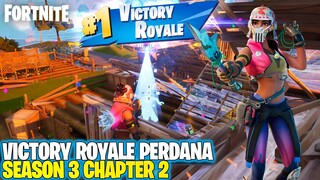 DETIK2 VICTORY ROYALE PERDANA DI SEASON 3 CHAPTER 2 FORTNITE - SOLO BATTLE ROYALE YANG MENEGANGKAN