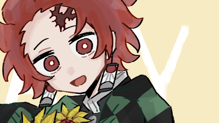 [Demon Slayer / Tanjiro Ikuga] "I wish this song could be your umbrella"