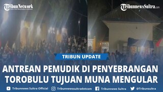 Update Situasi Penyeberangan Torobulu Konsel Tujuan Muna, Antrian Kendaraan Penumpang Masih Mengular
