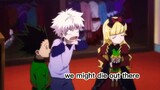 4 minutes of hxh with no context