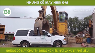 be17-3 - những cỗ máy hiện đại xử lý phế liệu