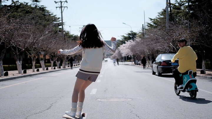 Maybe this is the most meaningful moment of skateboarding