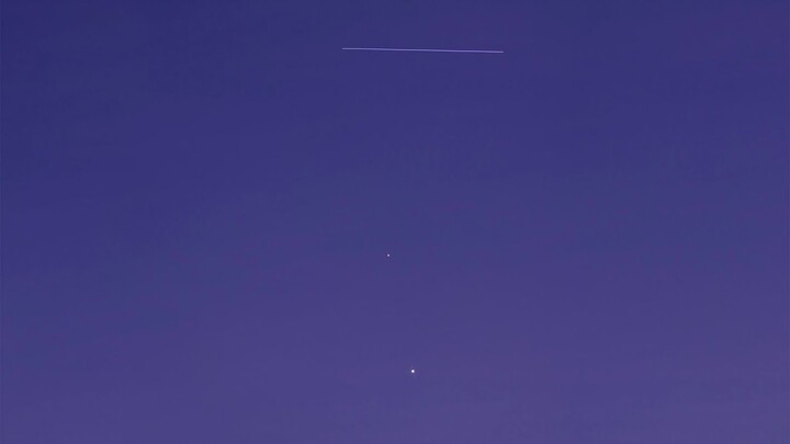 ISS Passes Saturn and Jupiter