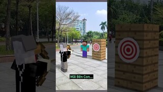 Cậu Con Trai Bất Ổn Khi Được Anh Đen Xì Xì Dạy Bắn Cung 🤣 #shorts