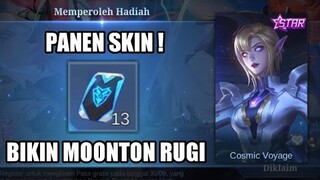 BELI STARLIGHT GRATIS 13 TIKET ASPIRANT ! 500 DIAMOND DAPET 9 SKIN !! CARA BIKIN MOONTON RUGI