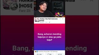 Acheron Mending Pake apa ya??  🤣 | Honkai Star Rail #honkaistarrail #firefly