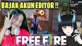 BAJAK AKUN EDITOR MERI OLIVIA REACTION GARENA FREE FIRE BY HERMA