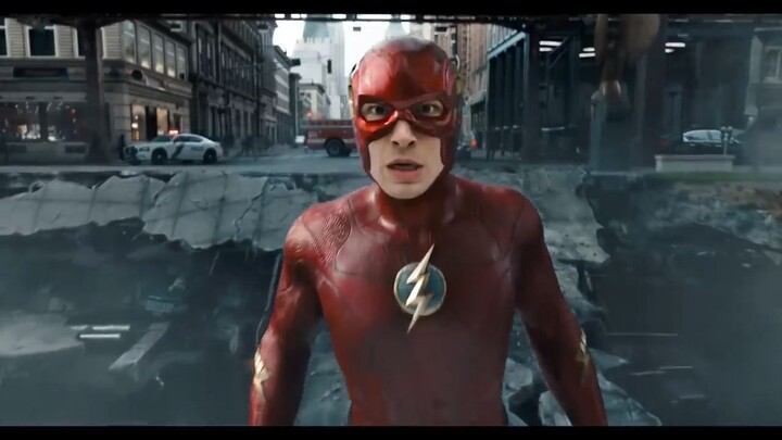 The Flash (2023) - Flash Saves the Babies Funny Scene _ Movieclips