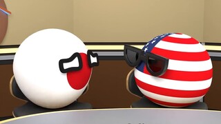 What is the mysterious power of the East? Have you enjoyed your typhoon holiday? 【Poland ball】