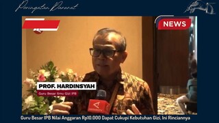 Guru Besar IPB. 10.000 Dapat Cukupi Makan Gratis