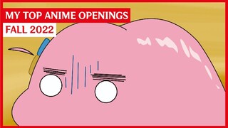 My Top Anime Openings | Fall 2022