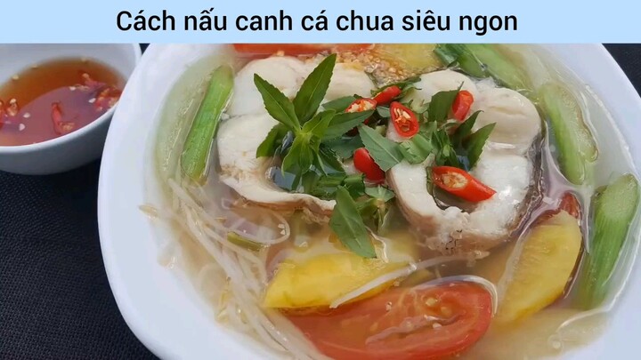 canh cá chua cực ngon giải nhiệt mùa hè