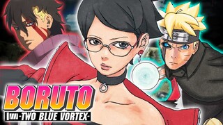 SPOILERS BORUTO TWO BLUE VORTEX : SARADA LE NOUVEAU DESIGN RÉVÉLÉ OFFICIELLEMENT ! #boruto #naruto