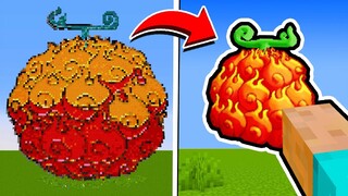 Build a Devil Fruit in Minecraft to get it for a BATTLE!