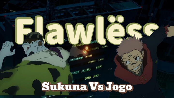 Jujutsu Kaizen | Sukuna Vs Jogo | Flawlëss