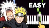 Naruto Shippuden OP 6 - Sign - EASY Piano tutorial