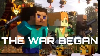 BEES WAR BEGAN | MINECRAFT ANIMATION | SHORT FILM