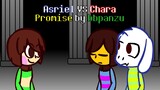FNF/Undertale | Asriel and Chara sing Promise by bbpanzu