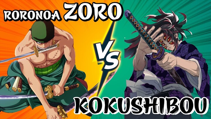👉 Zoro Ashura VS Thượng Nguyệt Kokushibou Phần 1 | Đại chiến Anime | Onepiece vs Demon Slayer