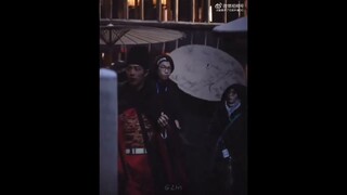 ❤Our XiaoZhan with  snow in Legend of Zhuhai...and our yibo picture.. 💚 update#chhomsoben #yizhan