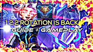 NEW UPDATE!! 1-2-2 ROTATION IS BACK!! 🔥🤔!!!! | MLBB (SHORT GUIDE + GAMEPLAY)