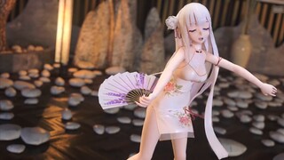 Animasi|Emilia yang Memakai Cheongsam