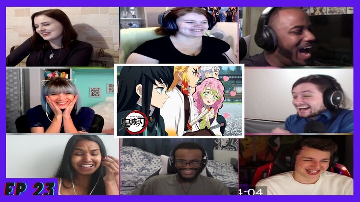 Hashira Meeting Reaction mashup | Demon Slayer Episode 23