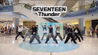SEVENTEEN-Thunder超震撼路演｜替SVT在国内商场打歌了