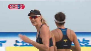 วอลเลย์บอลชายหาดชิงแชมป์เอเชีย 2019 | รอบ 16 ทีมหญิง | ไทย - ออสเตรเลีย