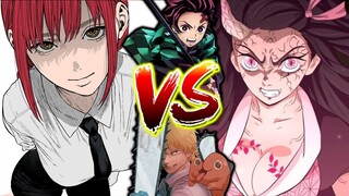 Chainsaw Man -VS- Demon Slayer