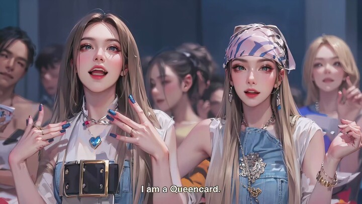 【AI】MV-queencard เกิร์ลกรุ๊ป 2.5 มิติ