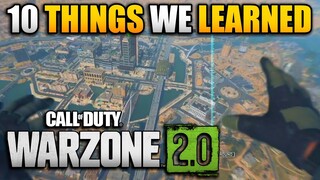 10 Huge Things We Learned About Warzone 2.0