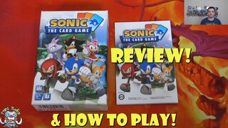 Sonic The Card Game! Review! How to Play! (Rules)