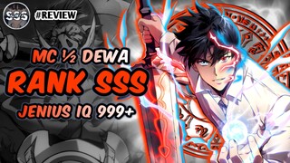 Manusia Setengah Dewa Rank SSS !! Jenius IQ 999+ !? (Review Komik)