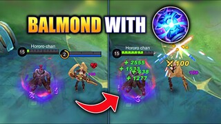 BALMOND'S CONCENTRATED ENERGY