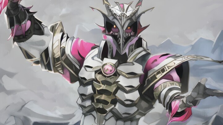 AI menggambar ksatria alien