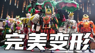 目前最完美还原玩法的铠武AC系列玩具！万代9年前的假面骑士TV周边开箱