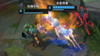 一个为提莫挡子弹的莉莉娅
