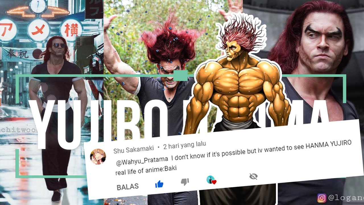 COSPLAY IDÊNTICO AO PERSONAGEM - REAGINDO AO YUJIRO DA VIDA REAL (LOGAN  CHIDWOOD) - BiliBili